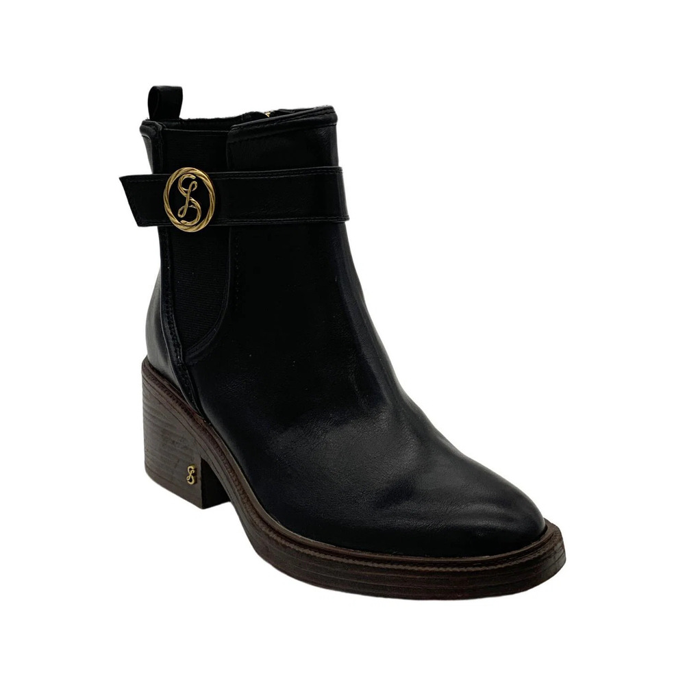Sam And Libby Women's Natalia Bootie Black - Medium